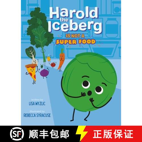 【3-4周达】精装 Harold the Iceberg Is Not a Super Food [9781250877802]