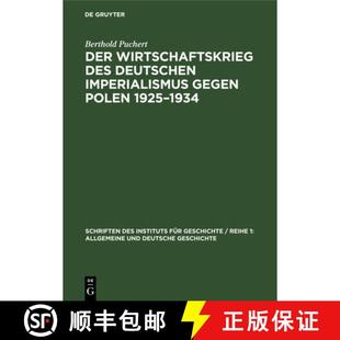 1934 des gegen Polen Imperialismus Wirtschaftskrieg Deutschen 9783112581391 预订 1925 Der