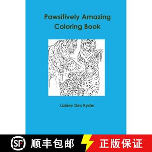 【3-4周达】Pawsitively Amazing Coloring Book [9781794886568]