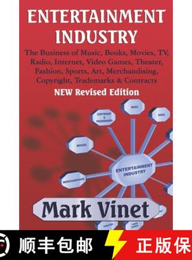 【3-4周达】Entertainment Industry: The Business of Music, Books, Movies, TV, Radio, Internet, Video G... [9798601214766]