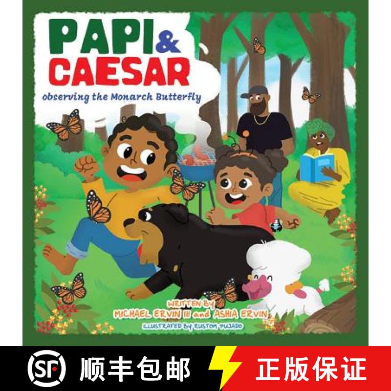 【3-4周达】Papi and Caesar: The Monarch Butterfly [9781949131208]