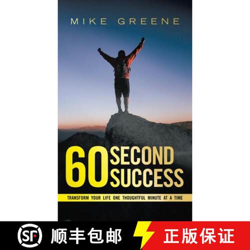 【3-4周达】精装 60 Second Success: Transform Your Life One Thoughtful Minute at a Time [9798385029549]