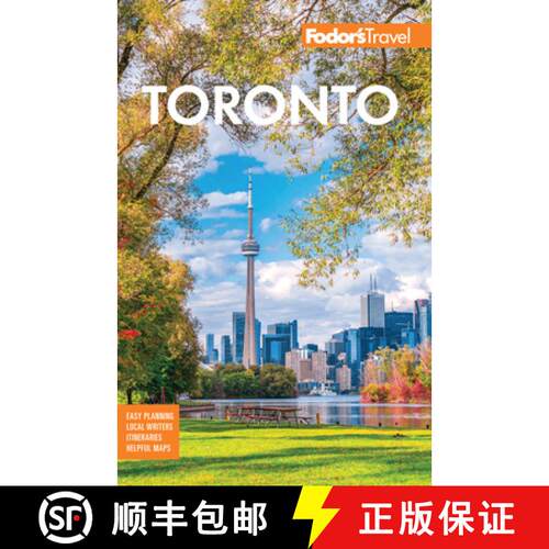 【3-4周达】Fodor's Toronto : with Niagara Falls & the Niagara Wine Region [9781640975620]