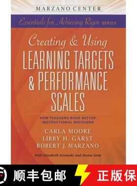 【3-4周达】Creating and Using Learning Targets & Performance Scales: How Teachers Make Better Instruc... [9781941112014]