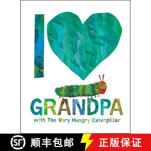 【3-4周达】精装 I Love Grandpa with The Very Hungry Caterpillar [9780593523162]