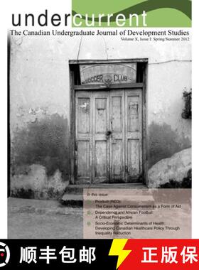 【3-4周达】Undercurrent Journal: Vol. 10, Issue 1 (Spring/Summer 2013) [Color] [9781304565242]