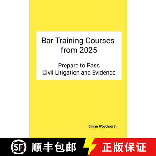 【3-4周达】Prepare to Pass Bar Training Courses from 2025 Civil Litigation and Evidence Revision [9781326739997]