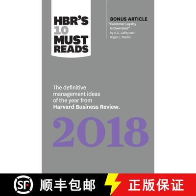 【3-4周达】HBR's 10 Must Reads 2018: The Definitive Management Ideas of the Year from Harvard Busines... [9781633694651]
