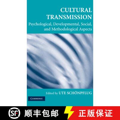 【3-4周达】Cultural Transmission: Psychological, Developmental, Social, and Methodological Aspects - ... [9780521880435]