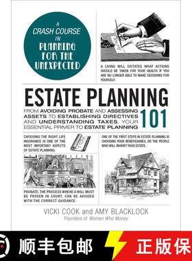 【3-4周达】Estate Planning 101: From Avoiding Probate and Assessing Assets to Establishing Directives... [9781507216392]
