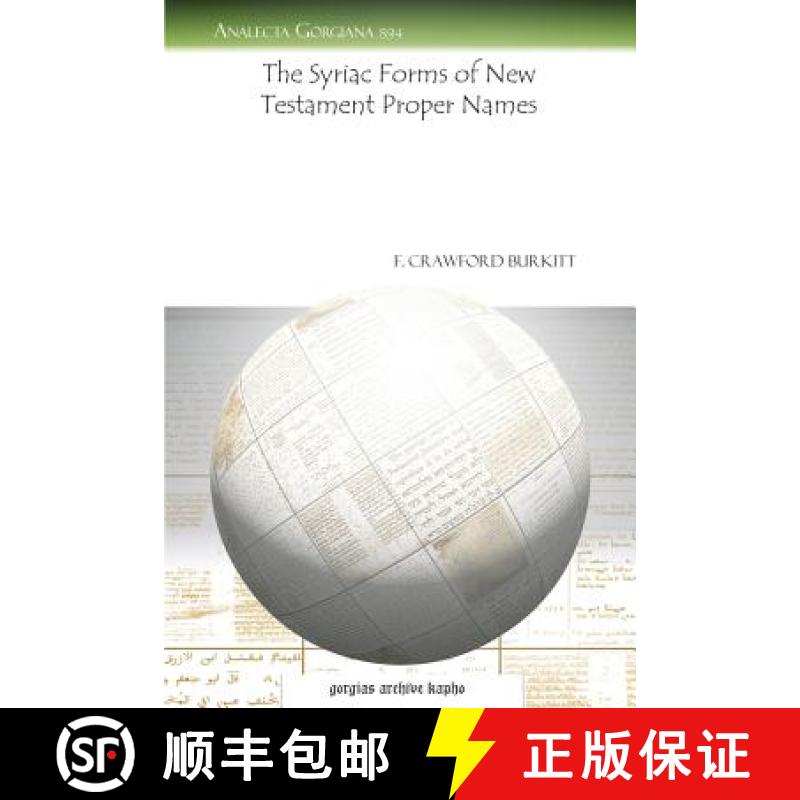 【3-4周达】The Syriac Forms of New Testament Proper Names [9781611434699]