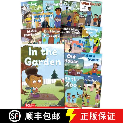 预订 Decodable Books Grade 2 Set 2: 15-Book Set [9798765956465]