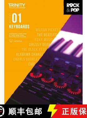 【3-4周达】Trinity College London Rock & Pop 2018 Keyboards Grade 1 CD Only [9780857366573]