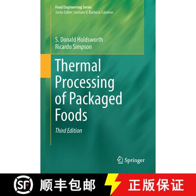 【3-4周达】精装 Thermal Processing of Packaged Foods (Third Edition 2016) [9783319249025]