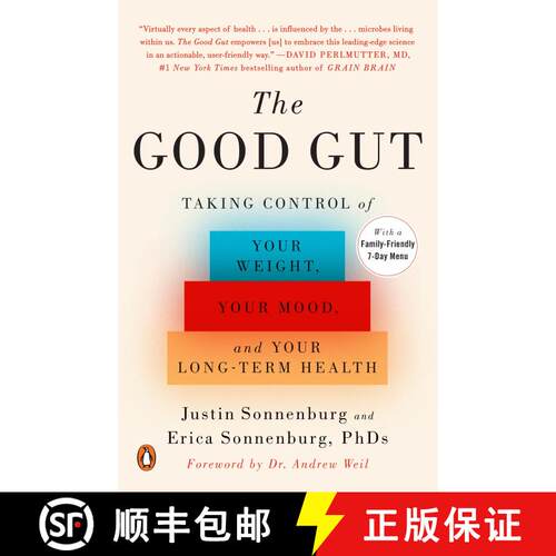 【3-4周达】The Good Gut: Taking Control of Your Weight, Your Mood, and Your Long-term Health [9780143108085]