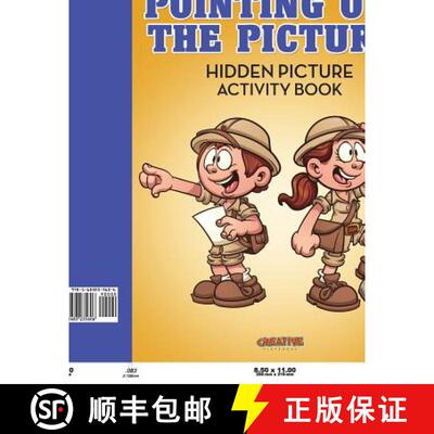 【3-4周达】Pointing out the Picture: Hidden Picture Activity Book [9781683235606]
