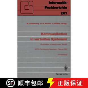 【3-4周达】Kommunikation in verteilten Systemen: Grundlagen, Anwendungen, Betrieb GI/ITG-Fachtagung, ... [9783540537212]