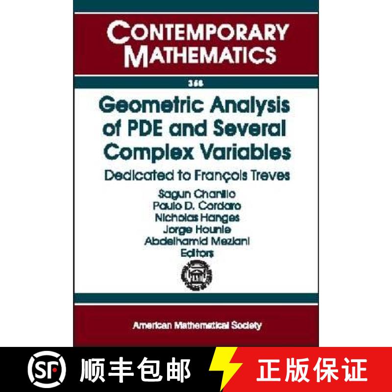 【3-4周达】Geometric Analysis of PDE and Several Complex Variables: Dedicated to Franethcois Treves [9780821833865]