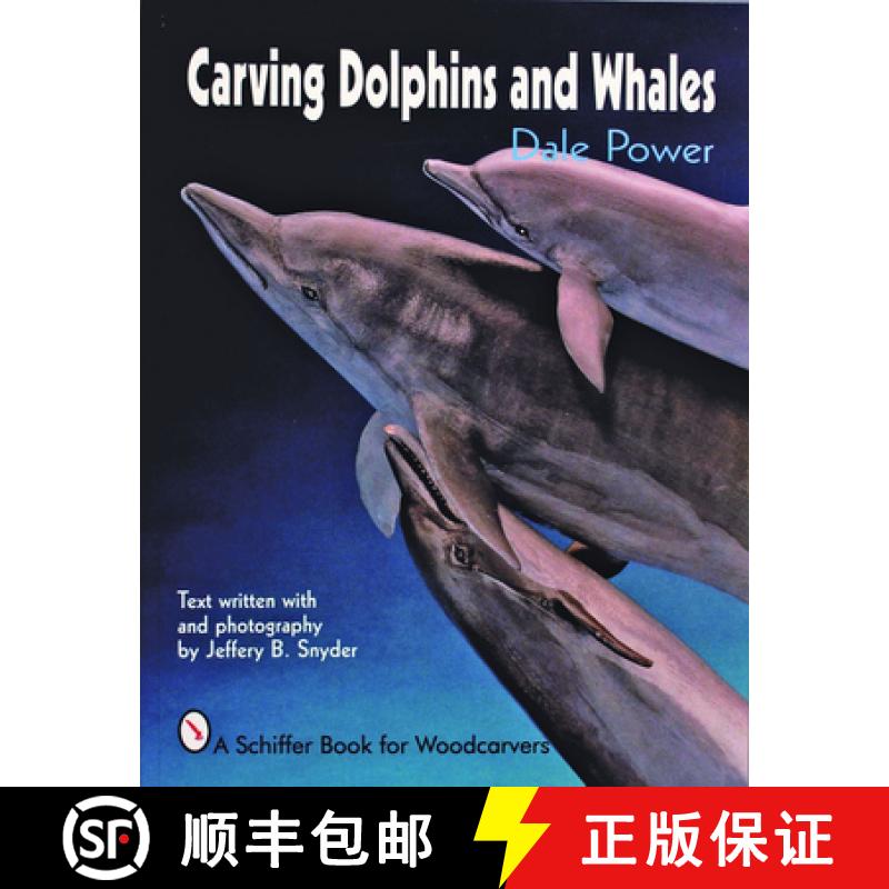 【3-4周达】Carving Dolphins and Whales [9780887406201]