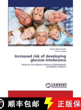预订 Increased risk of developing glucose intolerance [9783659180743]