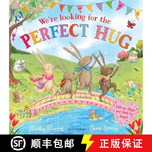 【3-4周达】精装 We're Looking for the Perfect Hug : The perfect Mother's Day gift! (The Bunnies of Ho... [9781526671363]