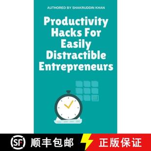 Productivity Hacks Entrepreneurs 9798224798926 Distractible 3周达 Easily For
