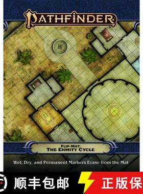 【3-4周达】Pathfinder Flip-Mat: The Enmity Cycle (P2) [9781640785199]