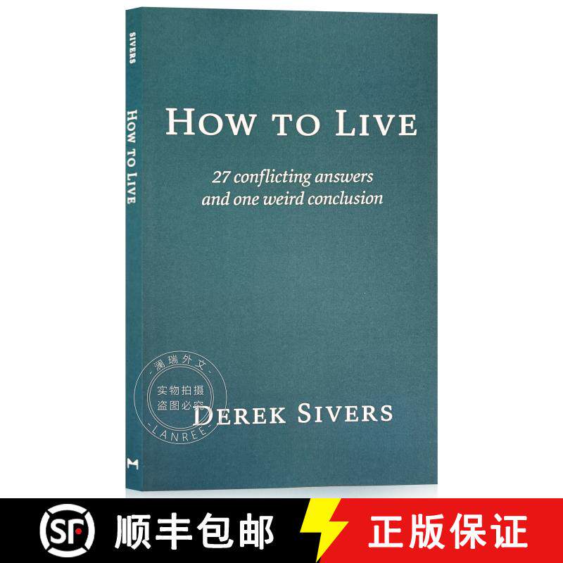 现货 如何度过这一生 How to Live: 27 conflicting answers and one weird conclusion [9781991152336] - 实物图