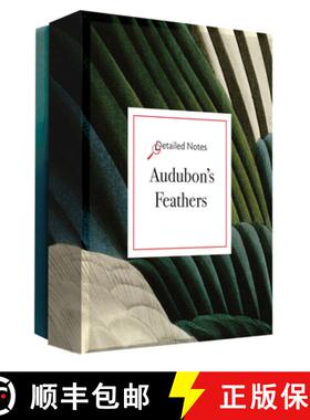 【3-4周达】Audubon's Feathers (a Detailed Notes Notecard Box) [9780789254511]