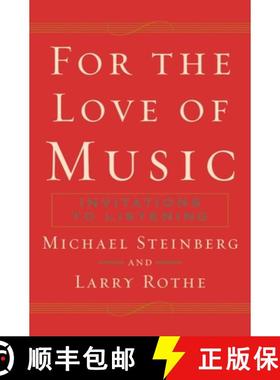 【3-4周达】For the Love of Music: Invitations to Listening [9780195370201]