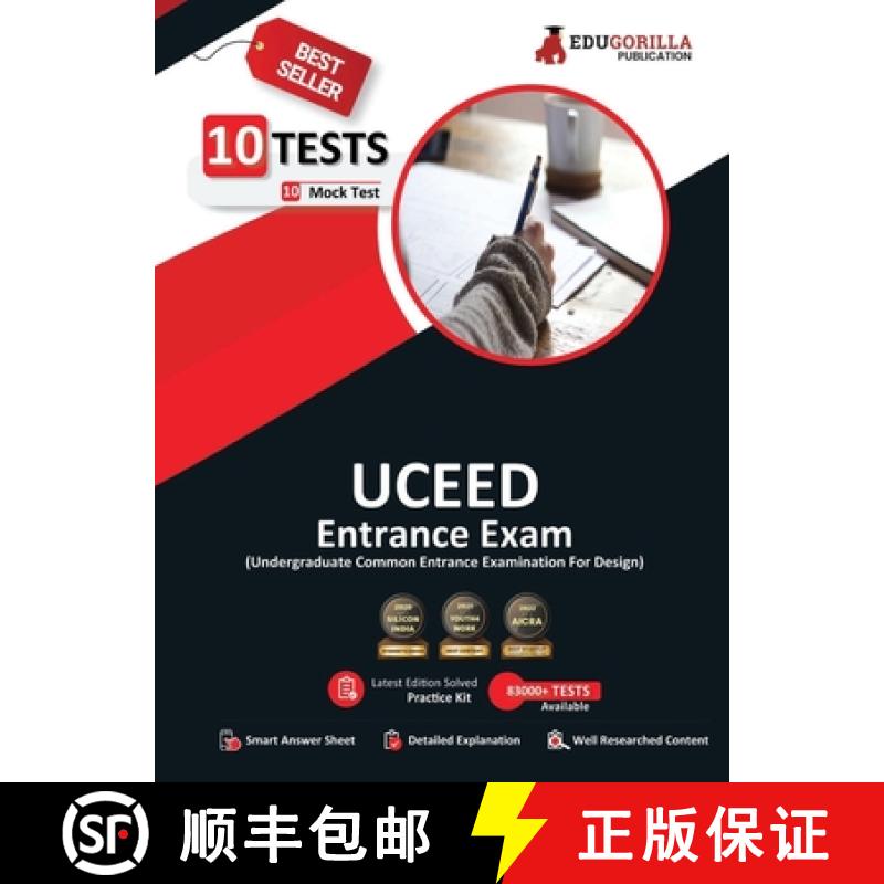 预订 UCEED 2023 : Undergraduate Common Entrance Exam For Design (English Edition) - 10 Full Length Mo... [9789390239207]