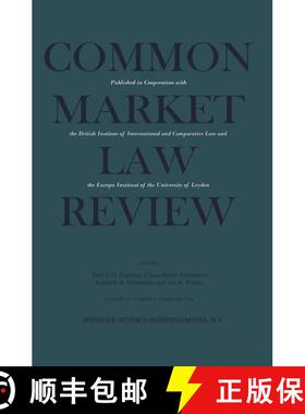 【3-4周达】Common Market Law Review: Sijthoff Award 1978 European Law Essay [9789401520683]