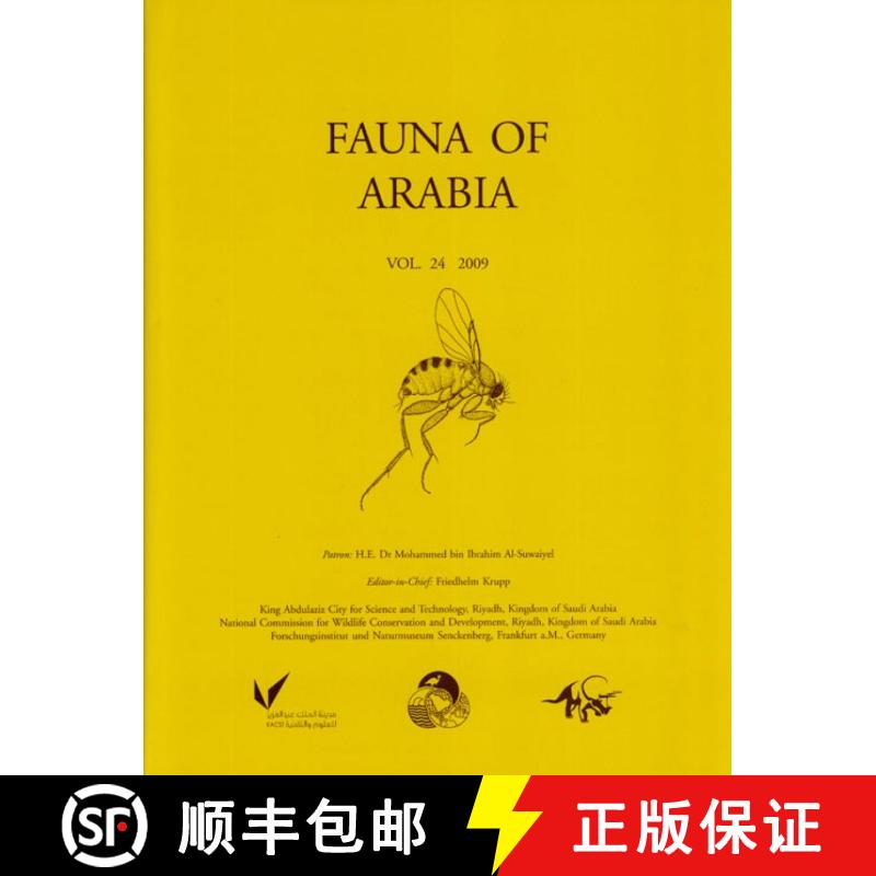 预订 Fauna of Arabia, Volume 24 [9783929907803]
