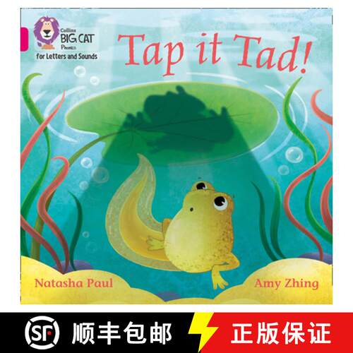 【3-4周达】Tap it Tad!: Band 01a/Pink a [9780008381158]