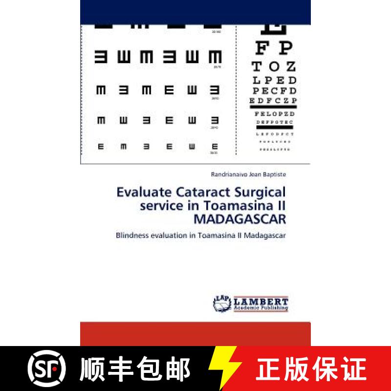 预订 Evaluate Cataract Surgical service in Toamasina II MADAGASCAR [9783848436552]