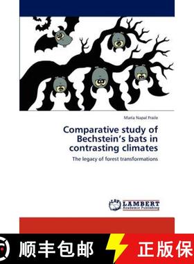 预订 Comparative study of Bechstein's bats in contrasting climates [9783847317043]