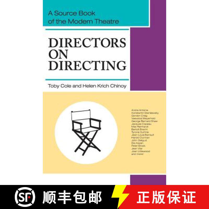 【3-4周达】Directors on Directing: A Source Book of the Modern Theatre [9781626549609]