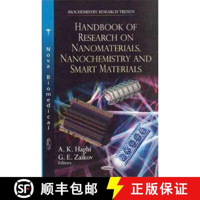 【3-4周达】精装 Handbook of Research on Nanomaterials, Nanochemistry and Smart Materials [9781619425255]