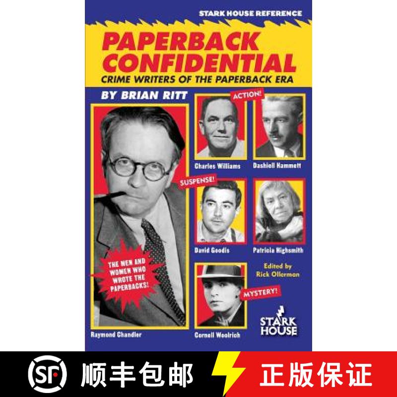【2-3周达】Paperback Confidential: Crime Writers of the Paperback Era [9781933586618]