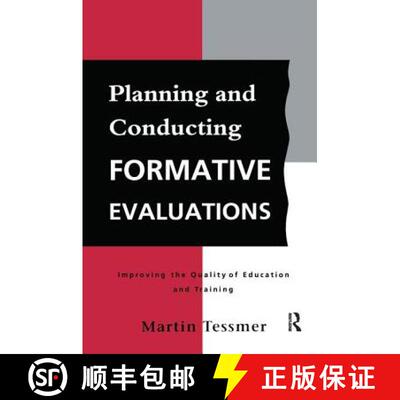 【3-4周达】精装 Planning and Conducting Formative Evaluations [9781138153691]