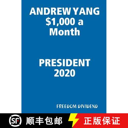 【3-4周达】ANDREW YANG  $1,000 a Month [9780359757015]