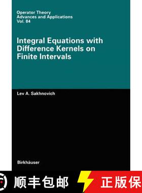 【3-4周达】Integral Equations with Difference Kernels on Finite Intervals [9783034898560]