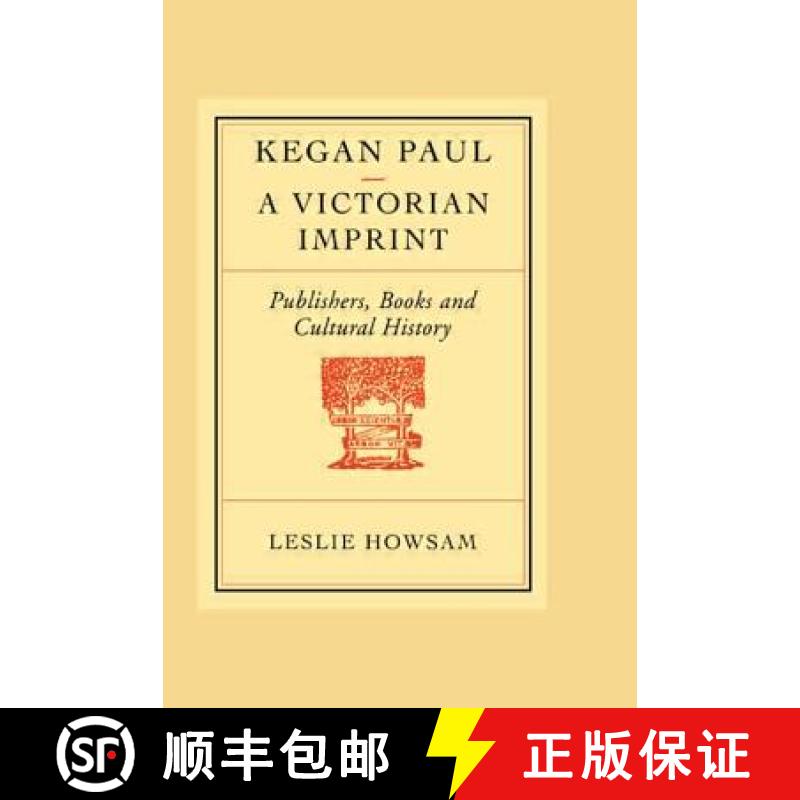 【3-4周达】Victorian Imprint of Kegan Paul [9780710306050]