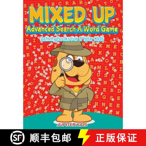 【3-4周达】Mixed Up - Advanced Search A Word Game: Activity Books For 8 Year Olds [9781683054092]