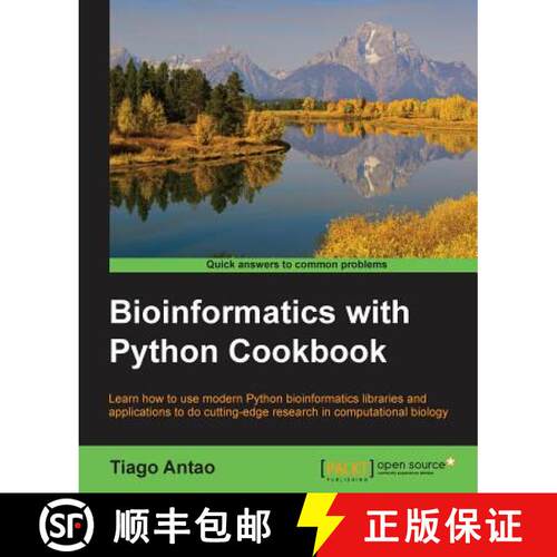预订 Bioinformatics with Python Cookbook [9781782175117]