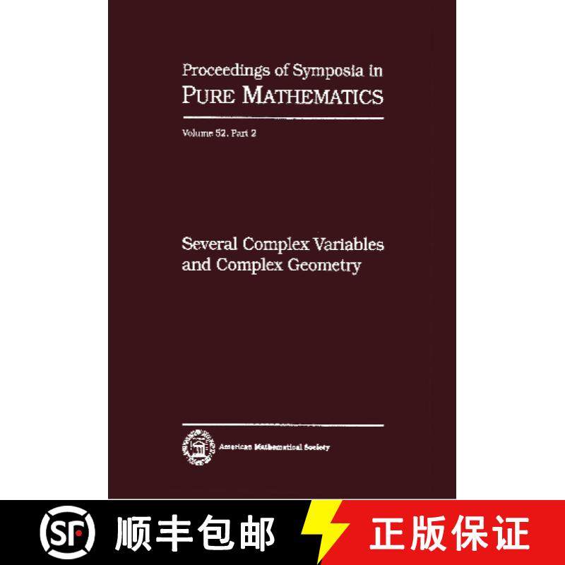 【3-4周达】Several Complex Variables and Complex Geometry, Part 2 [9780821814901]