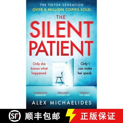 【3-4周达】沉默的病人 英版简装 The Silent Patient [9781409181637]