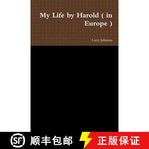 【3-4周达】My Life by Harold ( in Europe ) [9780359442638]