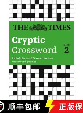 【3-4周达】The Times Cryptic Crossword Book 2: 80 of the World's Most Famous Crossword Puzzles [9780007115815]