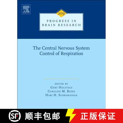 【3-4周达】精装 The Central Nervous System Control of Respiration: Volume 209 [9780444632746]